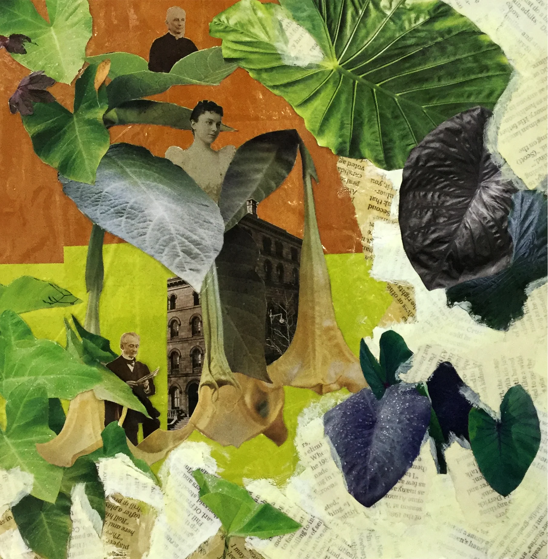 Synthetic Cubism- Study of Mixed Media
