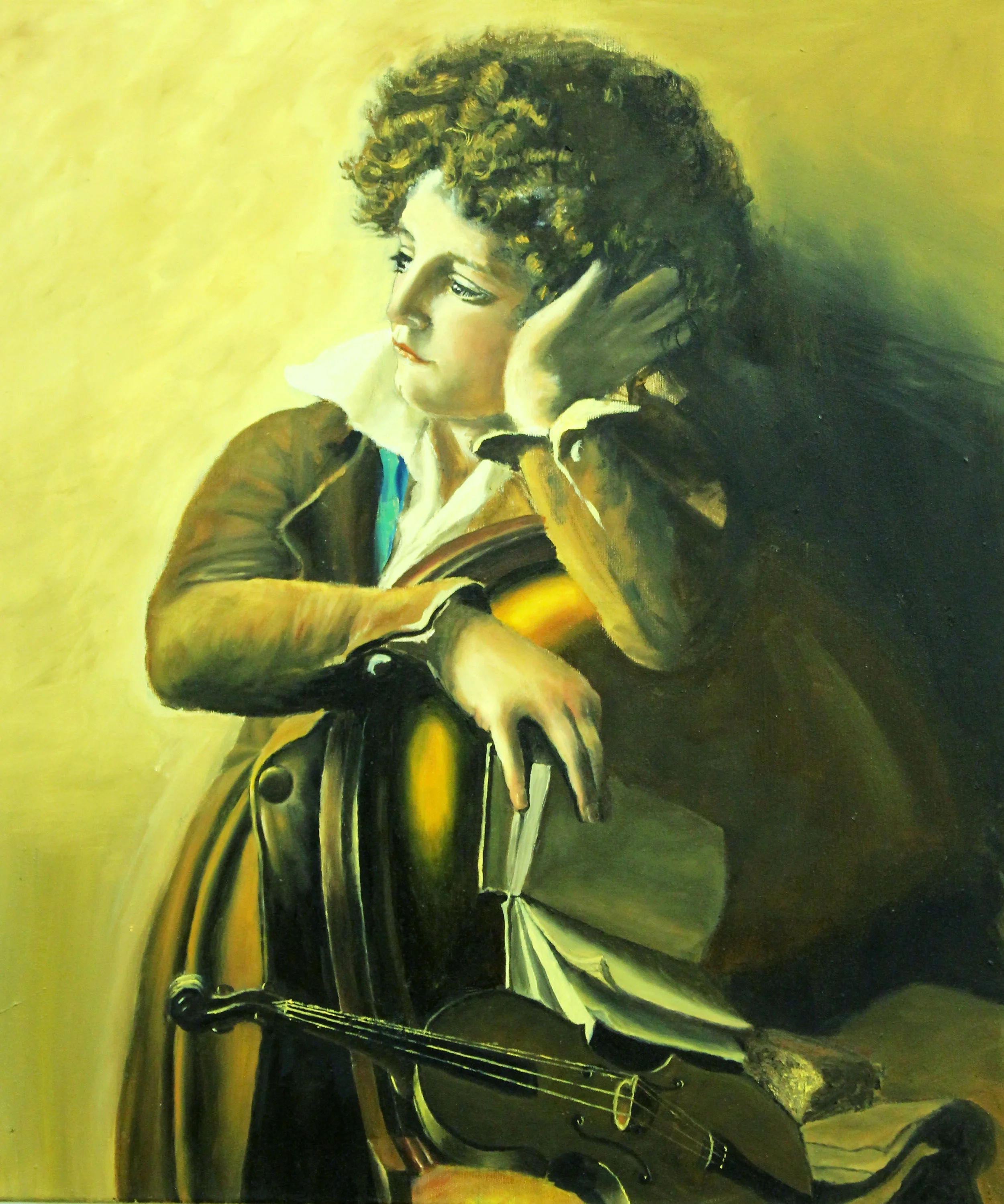 PAINTING AND FOR NON MAJORS- Syracuse University Masters Copy- Artist Unknown