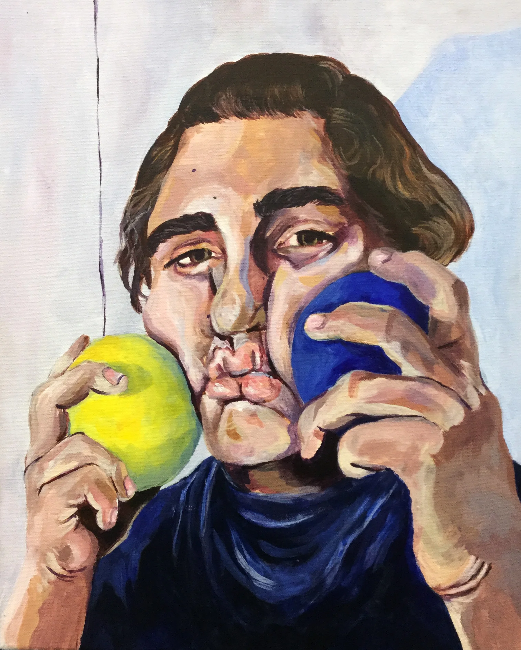 PAINTING SUMMER INTENSIVE -Pratt Munson Williams and Proctor Art Institute Project 2 Acrylic on Canvas