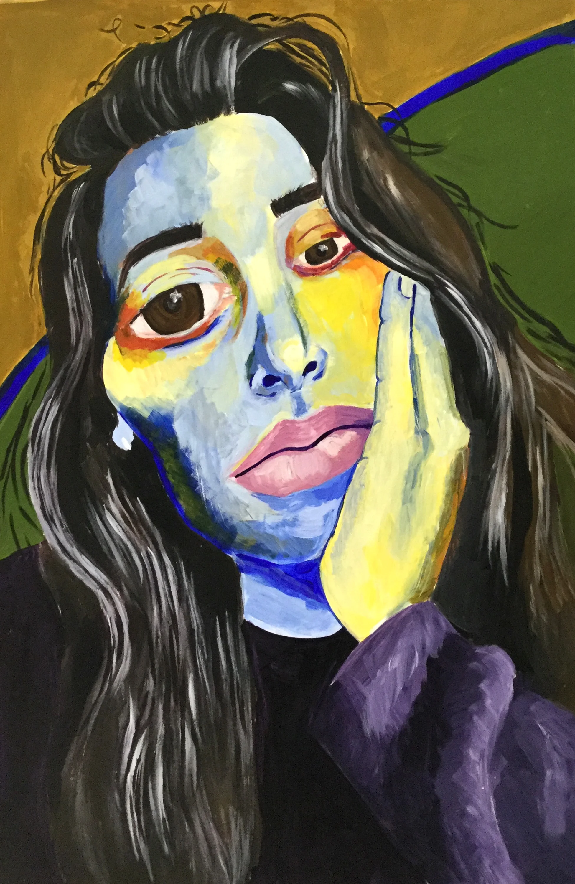 Expressionism Self Portrait