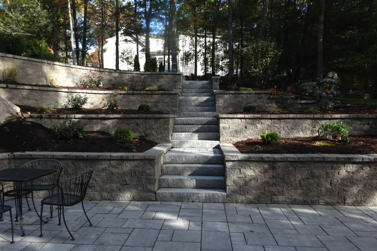 Outdoor Rooms - Steps  Garden stairs, Outdoor stairs, Sloped garden