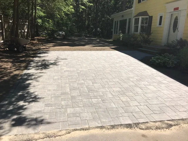 Benefits of a Paver Driveway for Your Front Yard Landscaping in Needham, MA