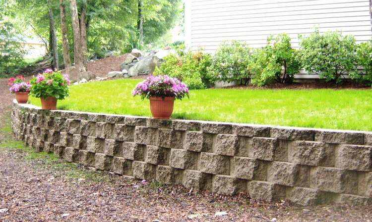 retaining wall Needham MA - landscaping Needham MA