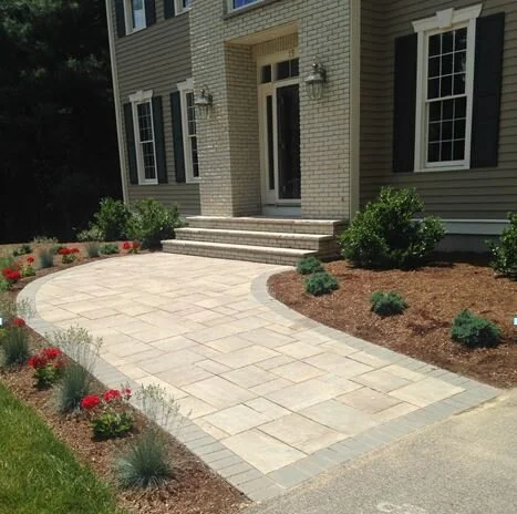3 Walkway Design Concepts That Complement an Existing Driveway in Medfield, MA Area