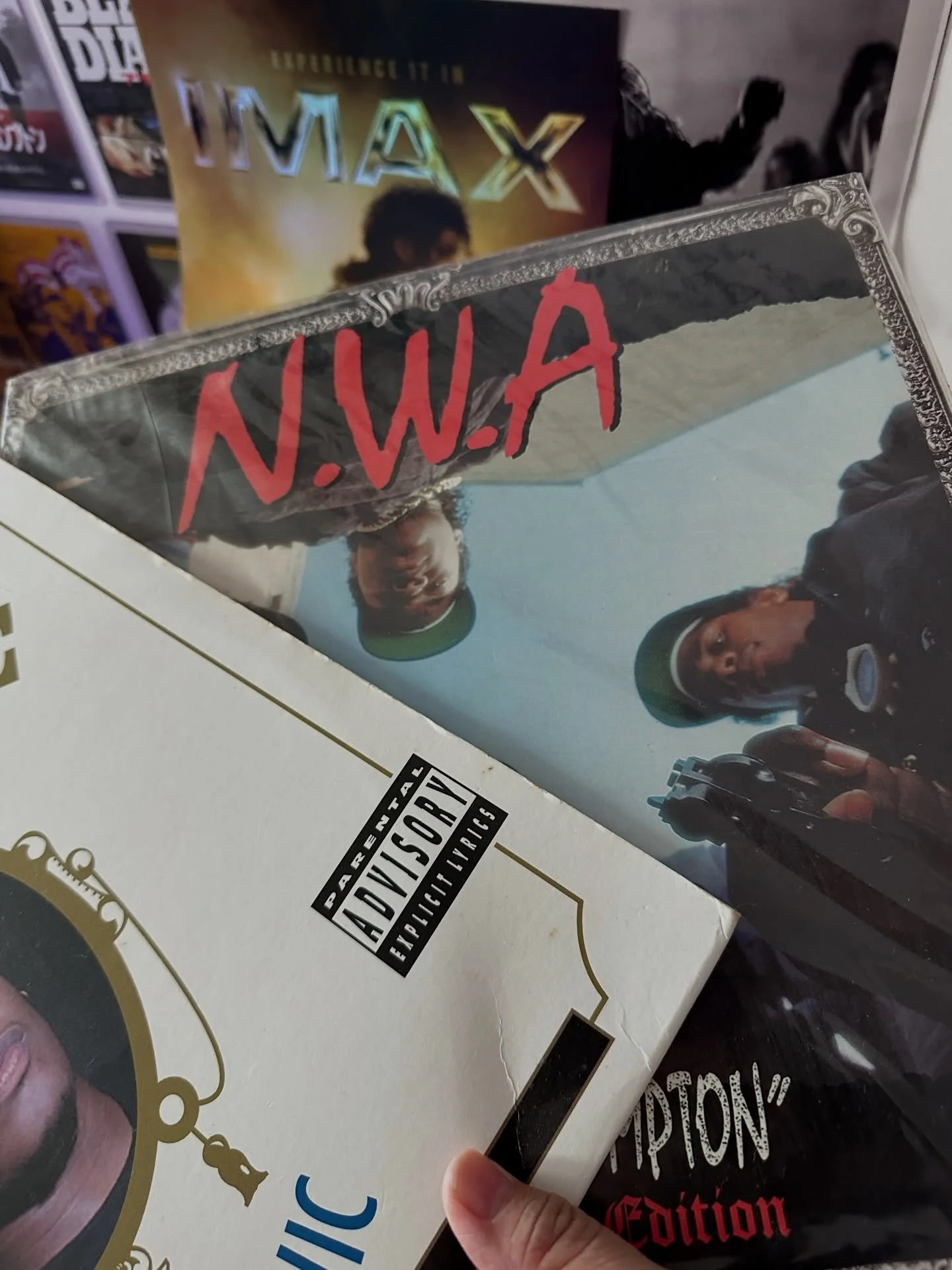 These two are called classic for a reason&hellip;
West Coast 4 life!?!
@drdre @curtisyoungofficial @monarch.young 

Dre Day Everyday! #westcoast #drdre #nwa