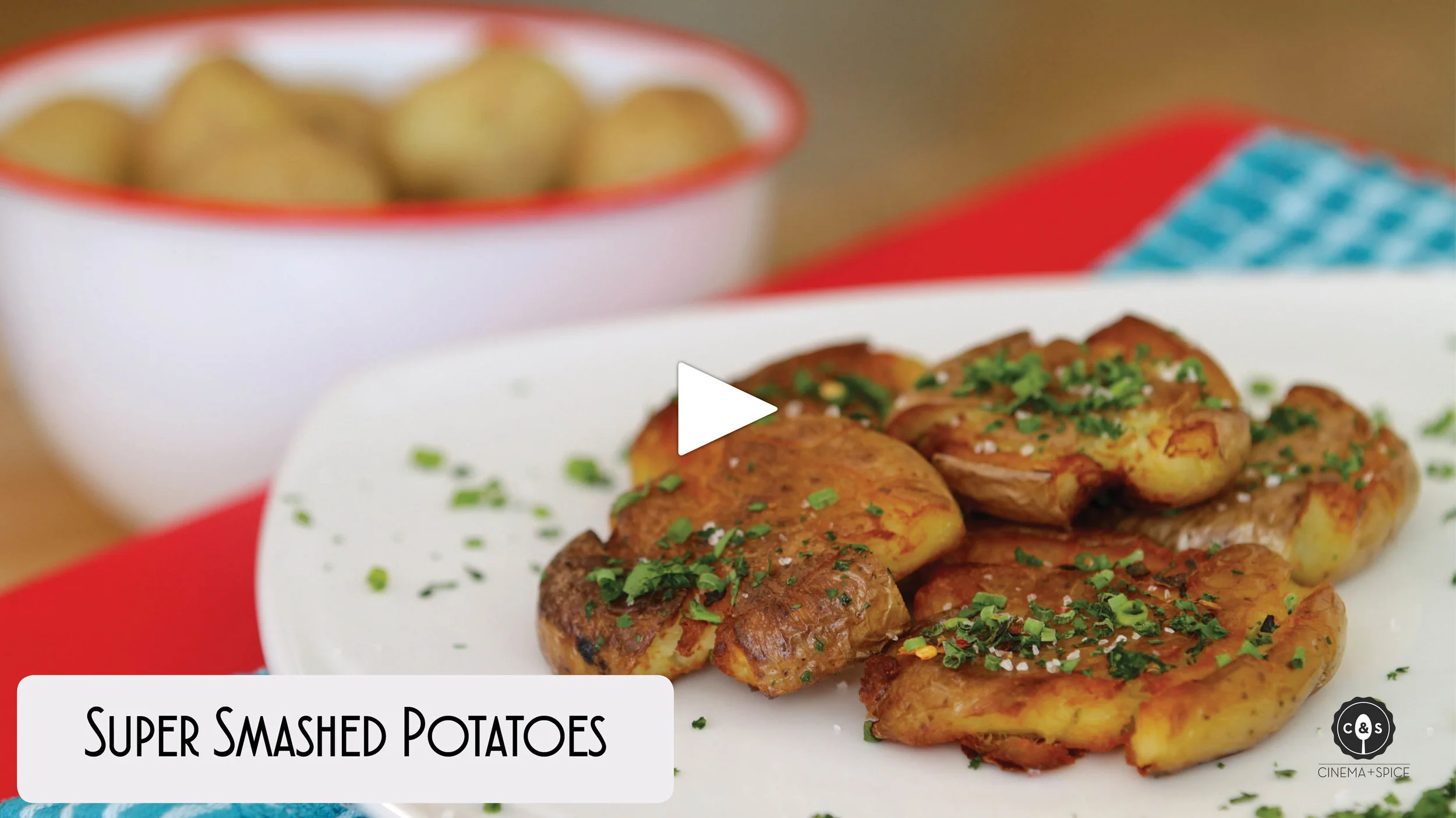 Super Smashed Potatoes
