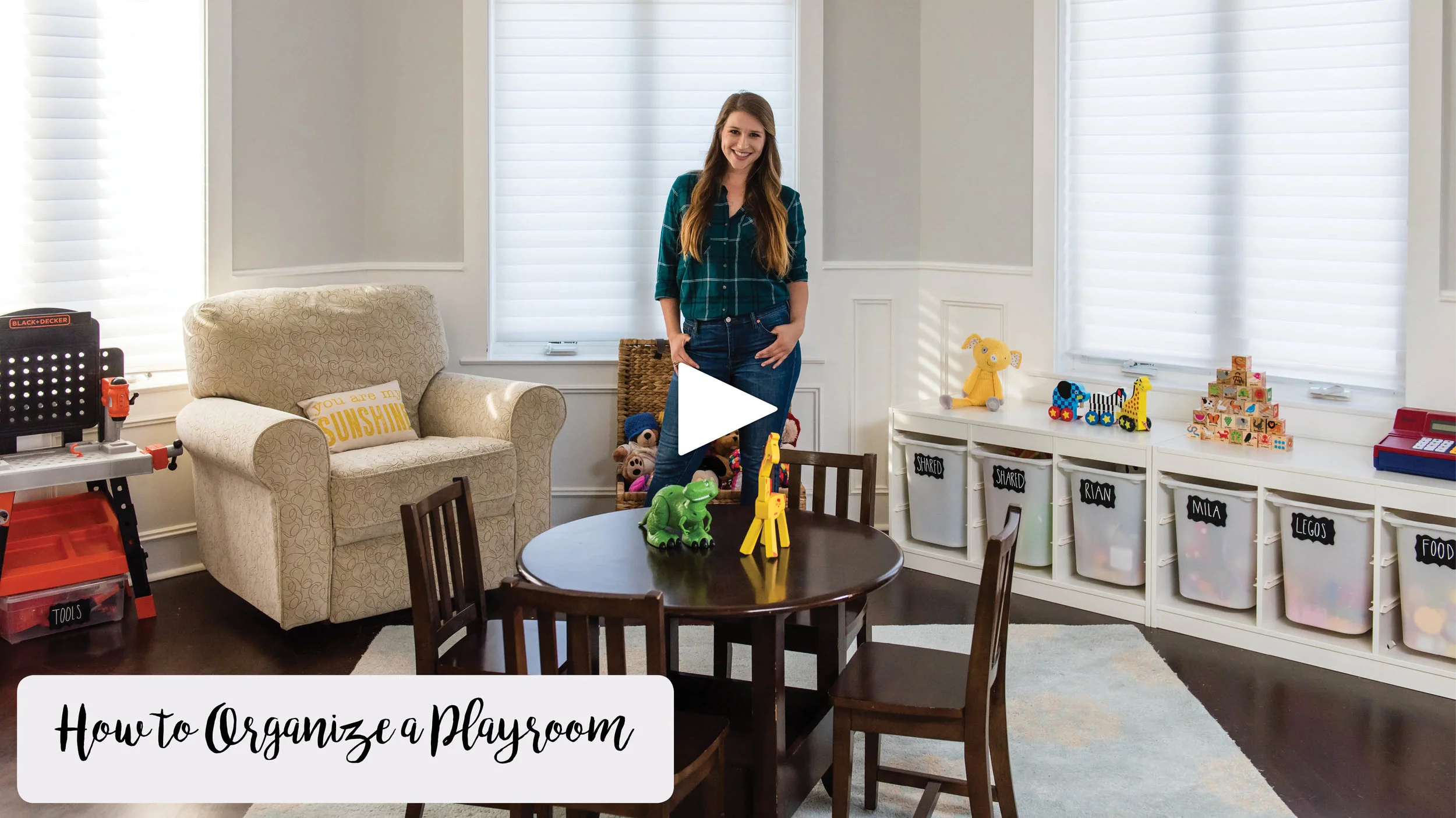 How To Organize a Playroom