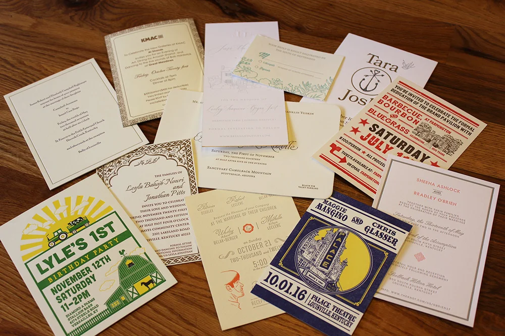 Invitations & Announcements.