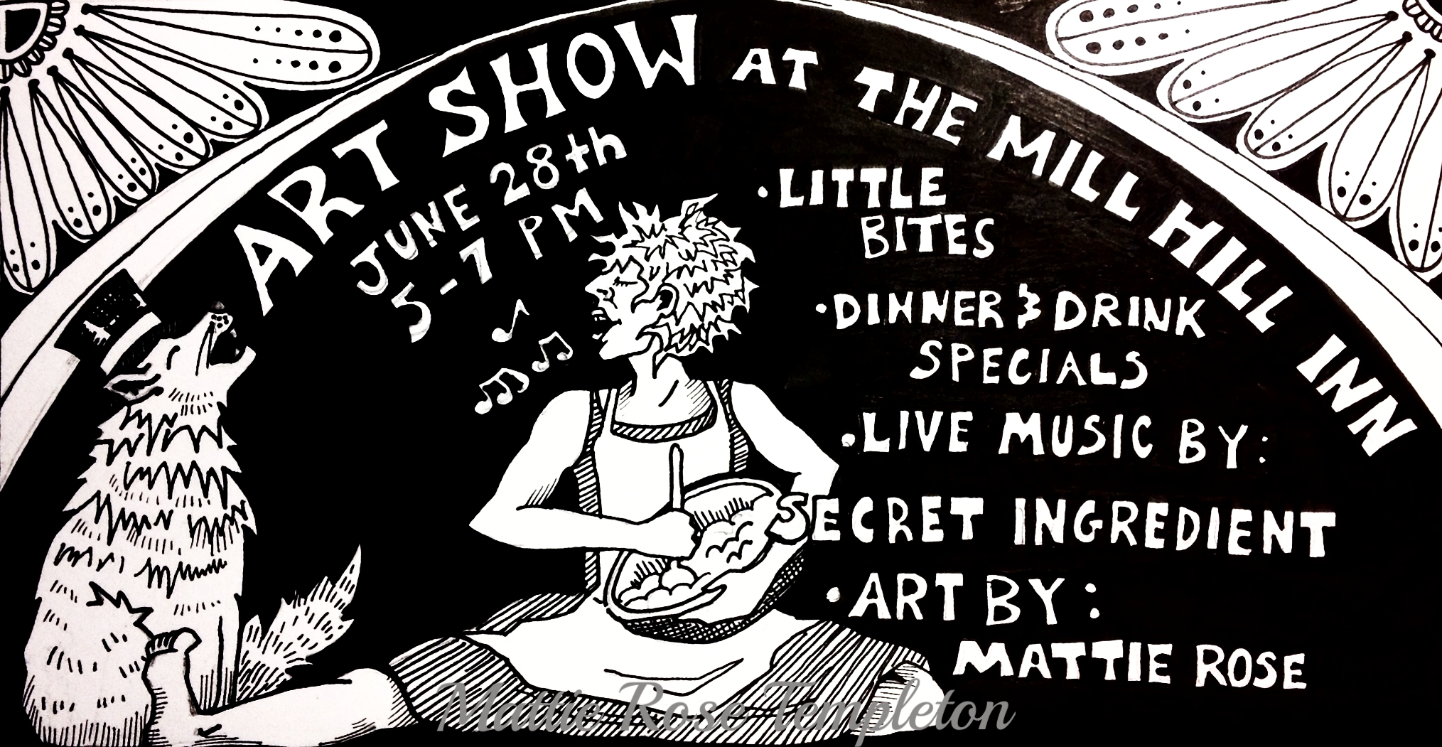 Art show invitation