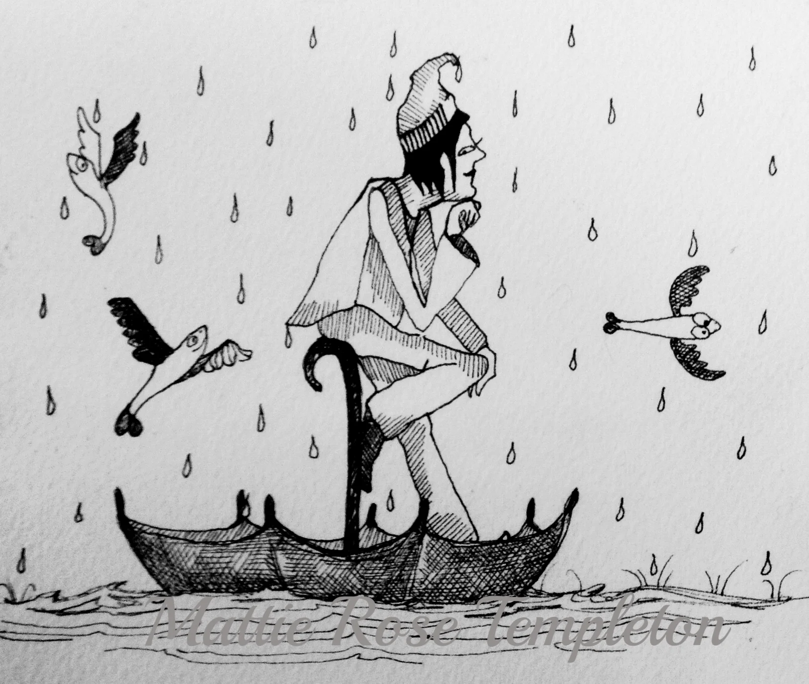 Floating to Spain