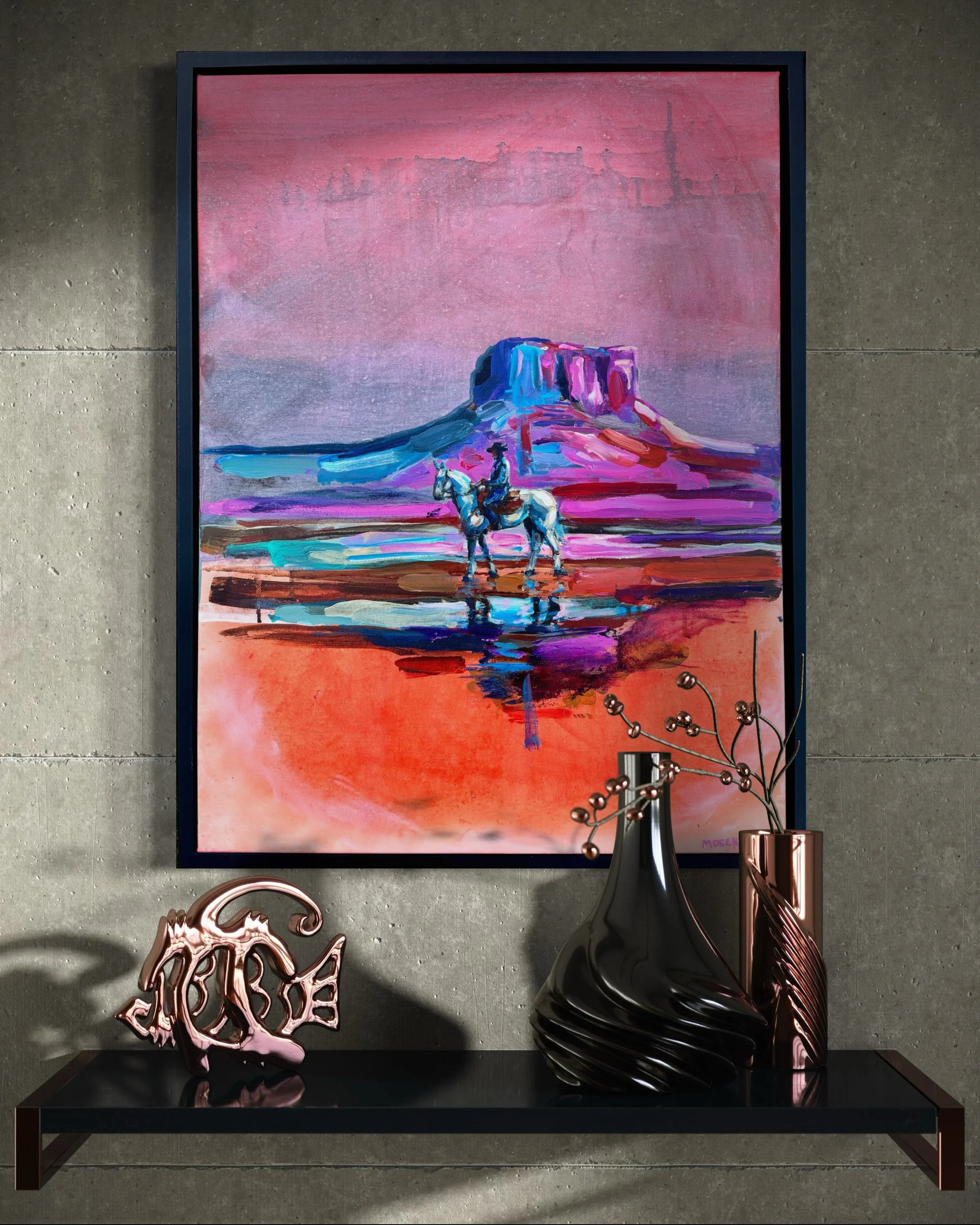 “Red Earth Return” Original Painting