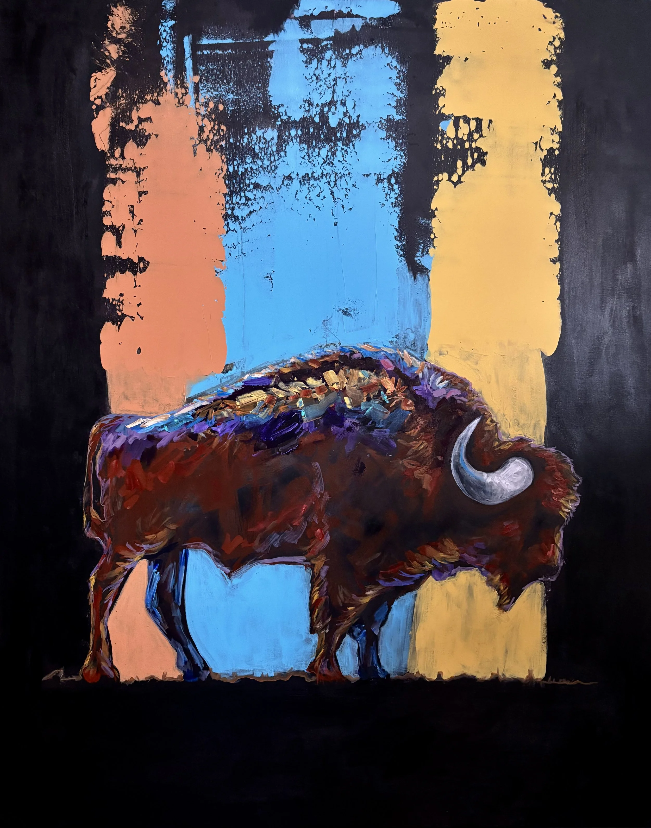 "The Buffalo” Framed Print