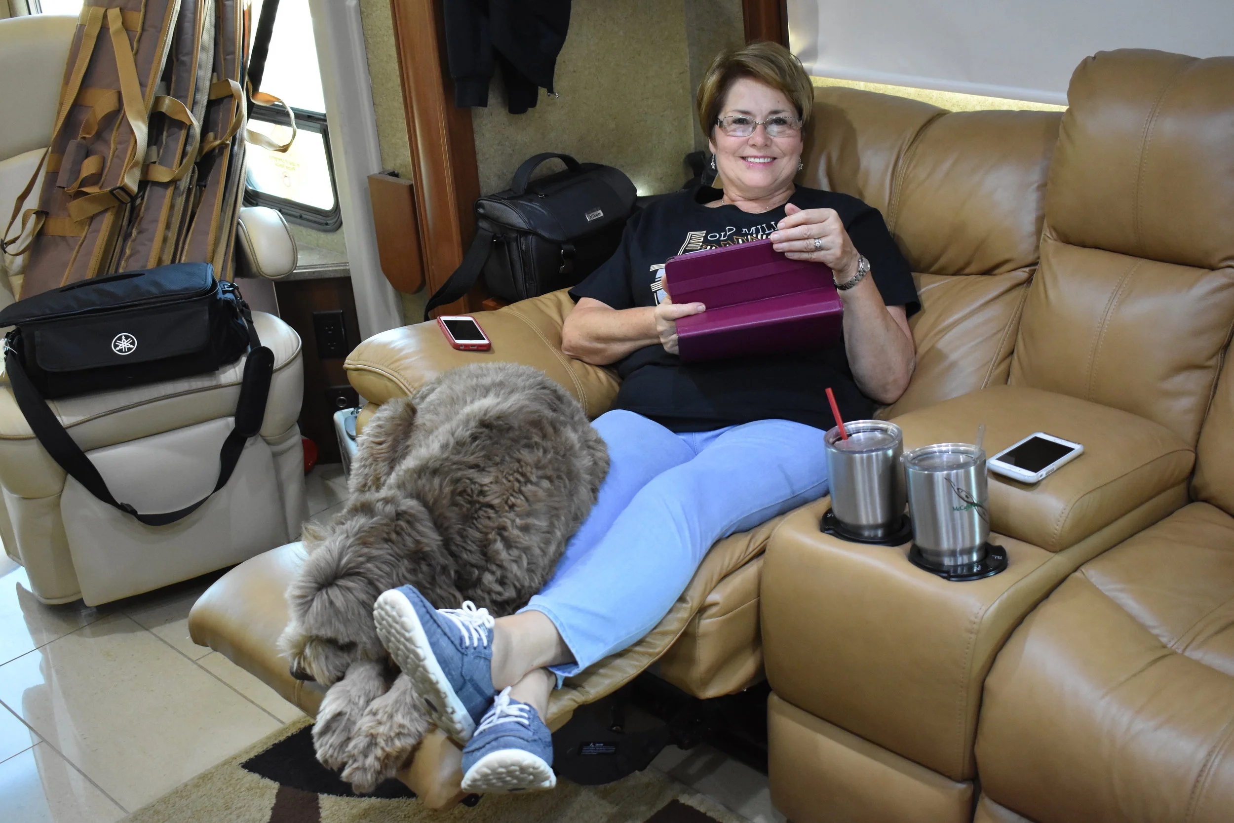 Barbara with One of Our Kids