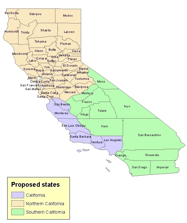 This One Issue Could Make Splitting California into Three States Virtually Impossible