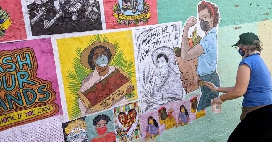 Philadelphia Based Artists Fill the Walls With Hope, and Public Safety Know-How
