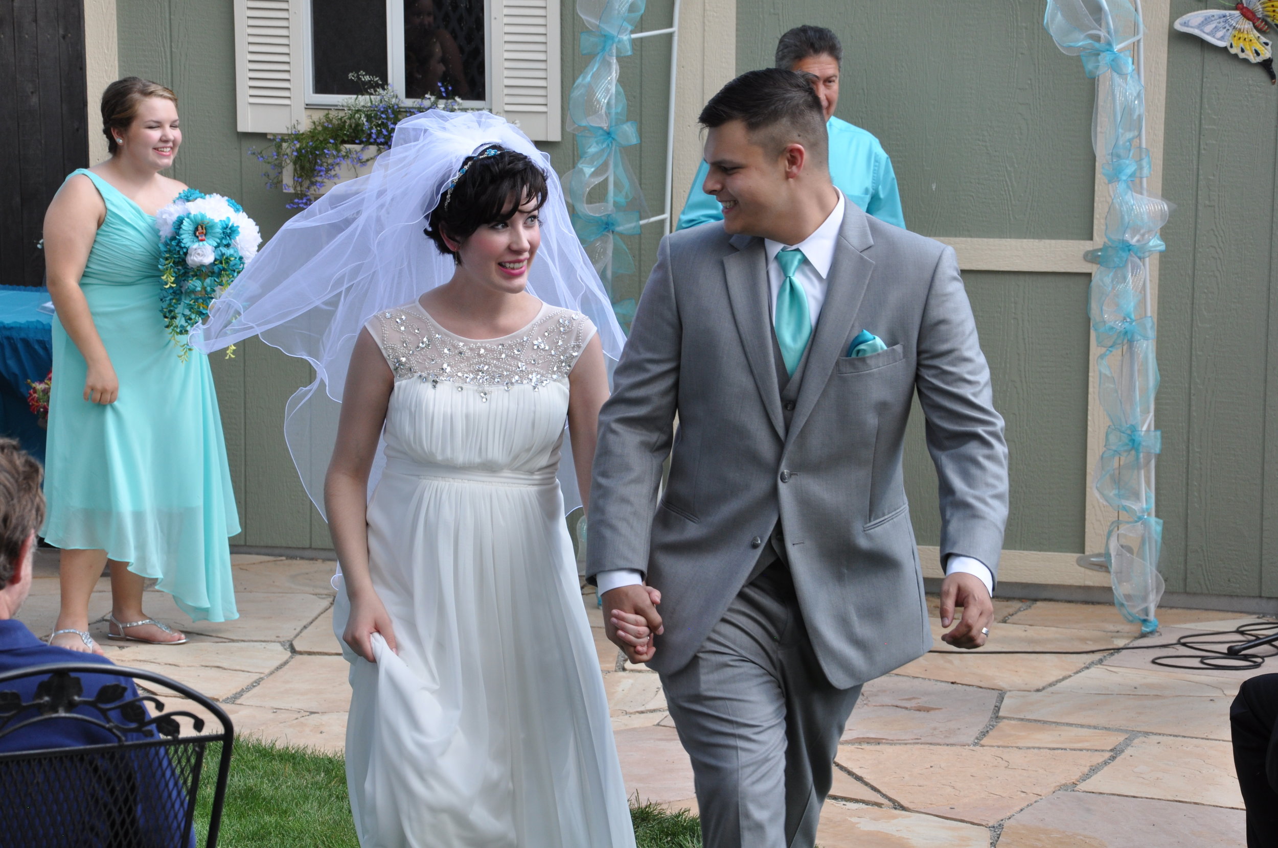 This is my favorite picture from our wedding day.