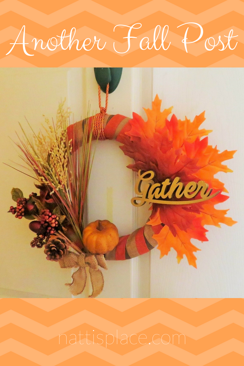 Another Fall Post: DIY Fall Wreath