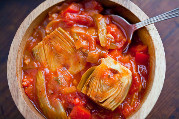 Provencal Artichoke Ragout