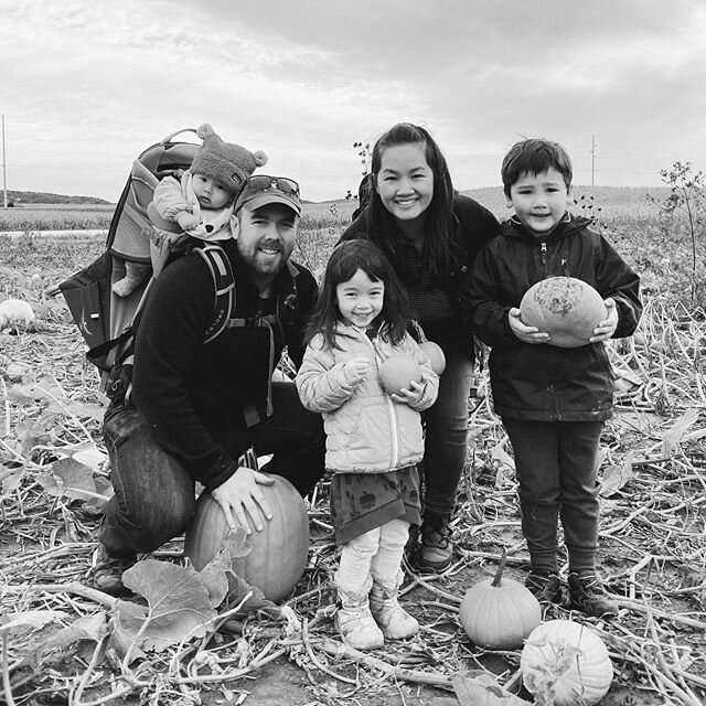 I&rsquo;m so lucky to be tending a patch of these little pumpkins with @thekinni. Happy Mother&rsquo;s Day Kinnic!
