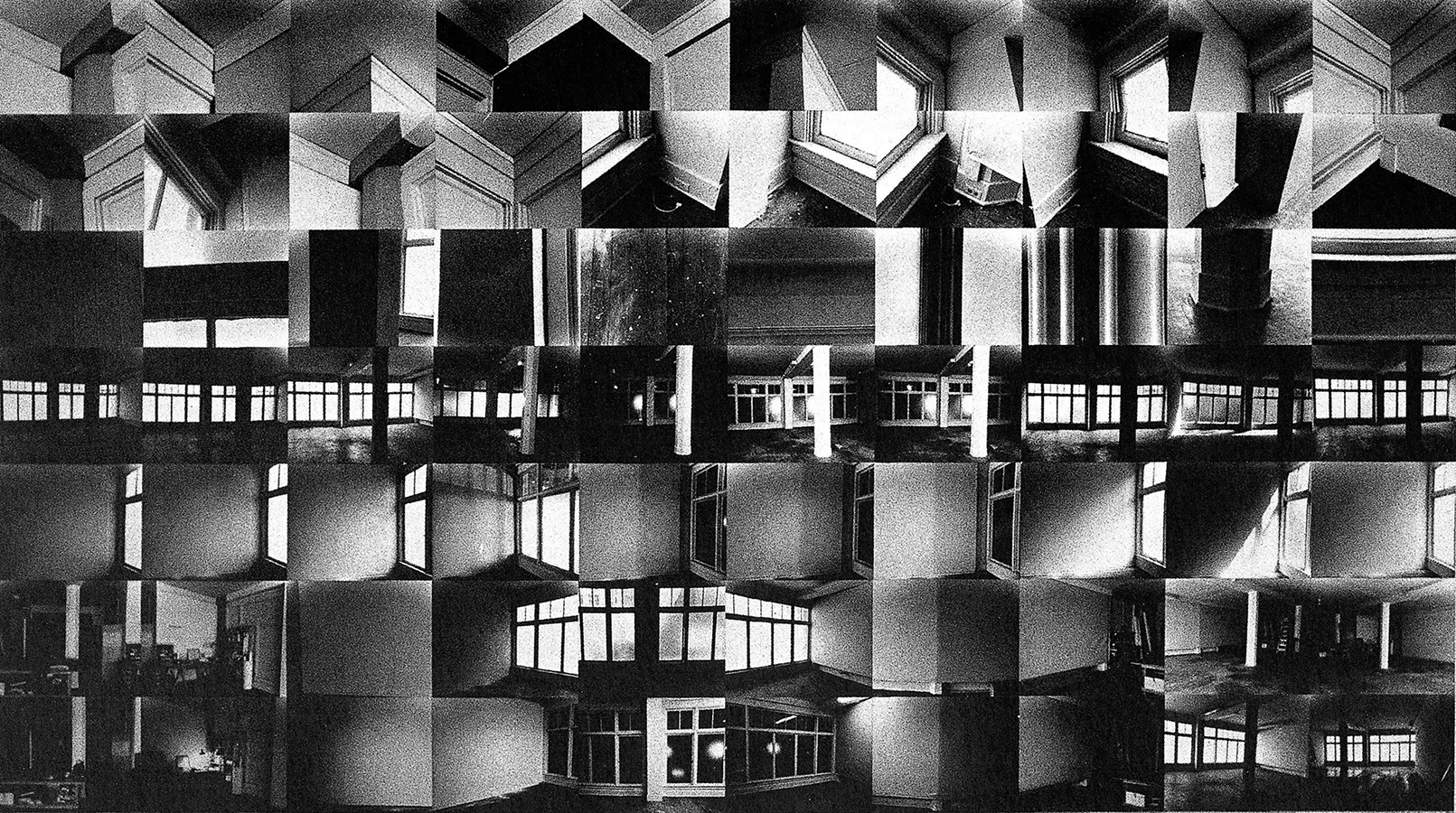 Spatial Topography , 1978, 70 gelatin silver prints, 16"H x 20"W each; 112”H x 200"W overall, Collection of the Los Angeles County Museum of Art