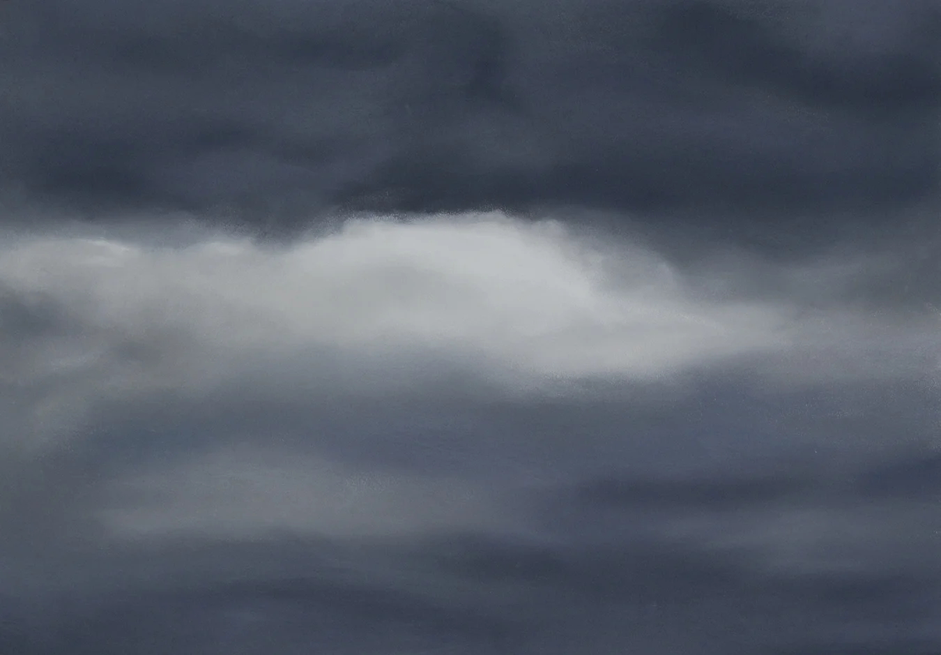 Heaven's Breath XI , 2009, pastel on paper, 20"H x 28"W