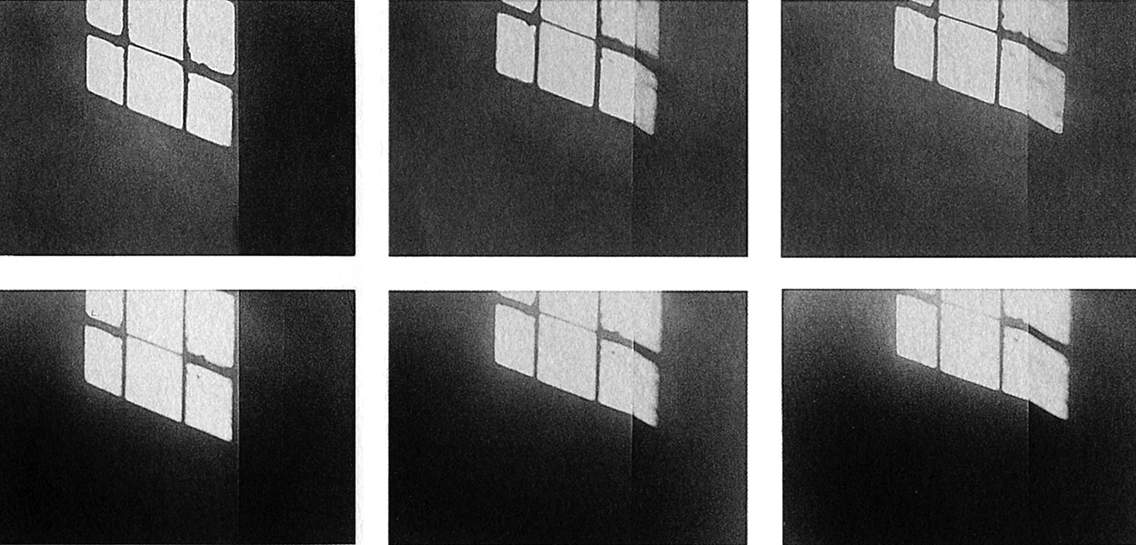 Equivalent Abstractions: Roma Window, detail view, each panel 14.5"H x 19.5"W