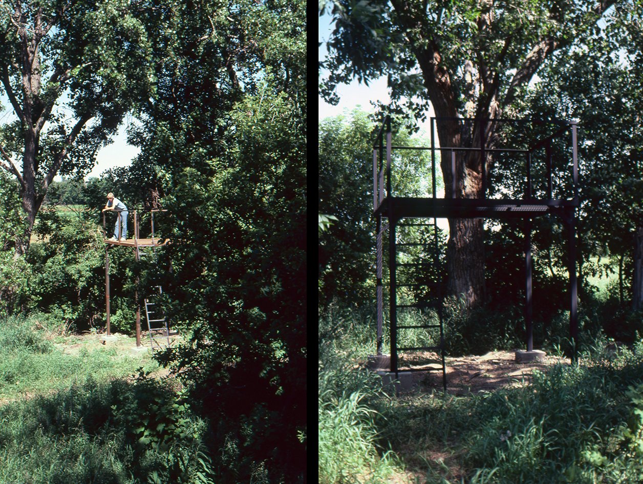   Sightline/Level,&nbsp; 1983, South Dakota State College, Madison, SD. Temporary project 