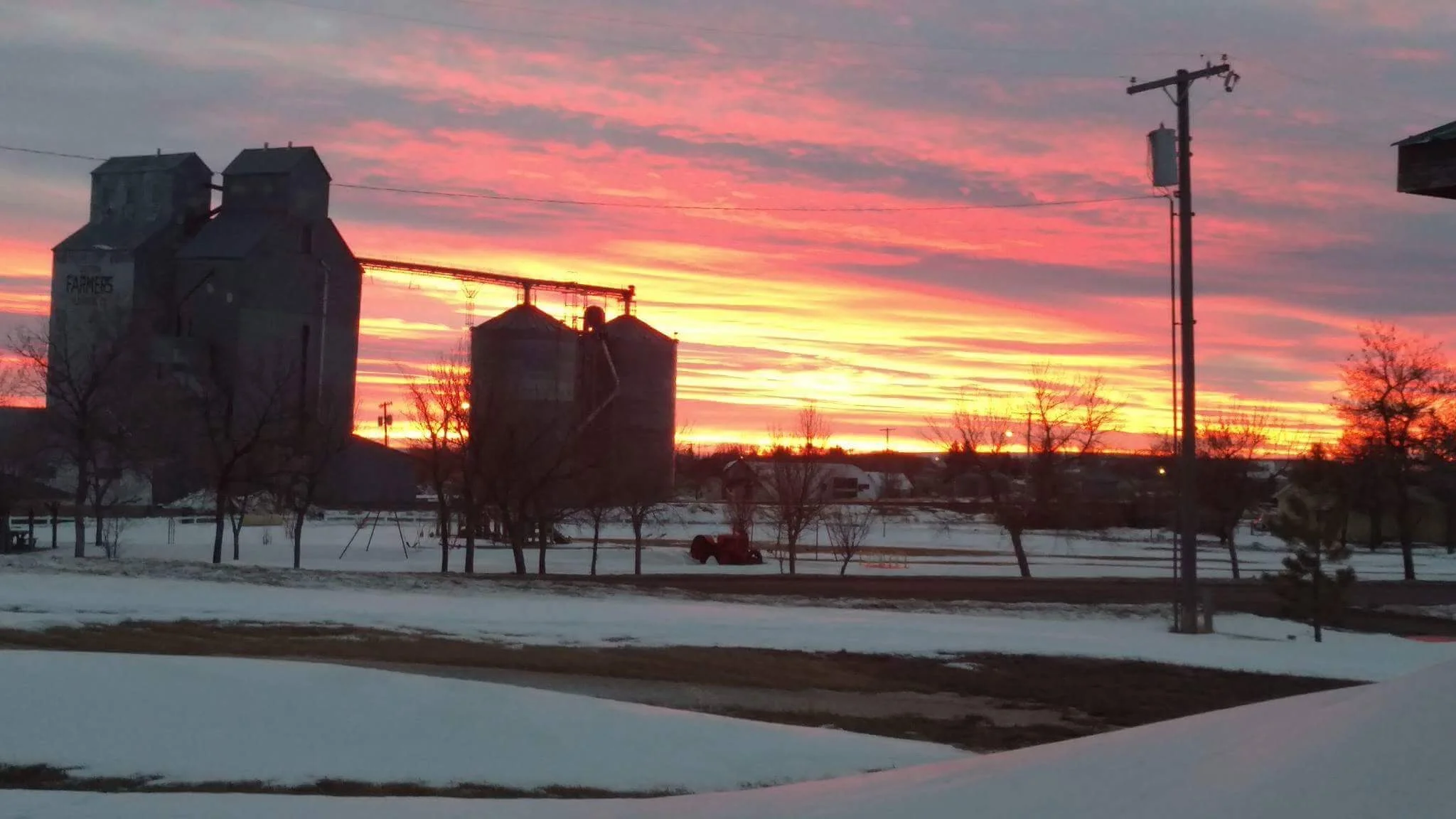 Dutton Winter Sunset