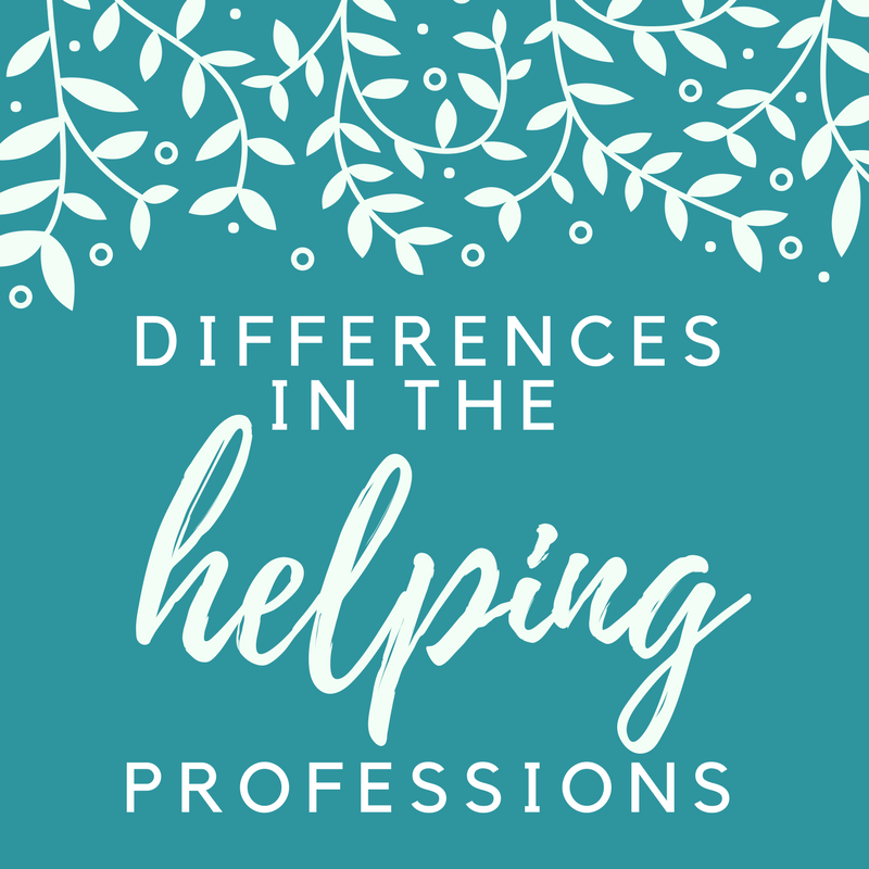 Differences In Mental Health Professionals — Davidson Family Therapy