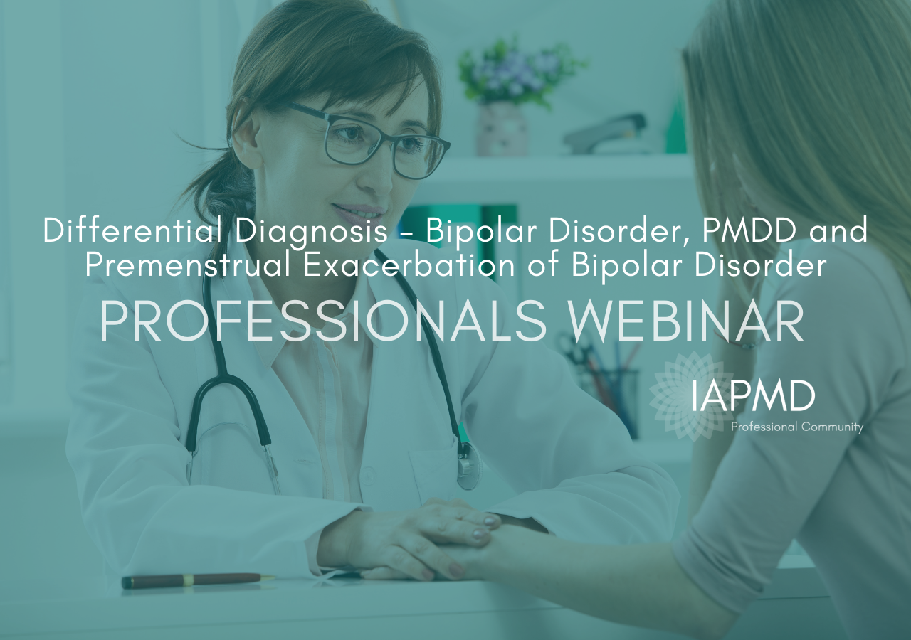 Differential Diagnosis Bipolar Disorder, PMDD and Premenstrual