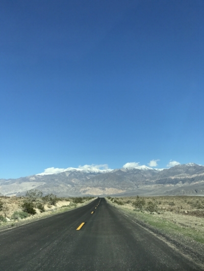Driving out to the desert from LAX