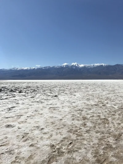The expansive salt flats