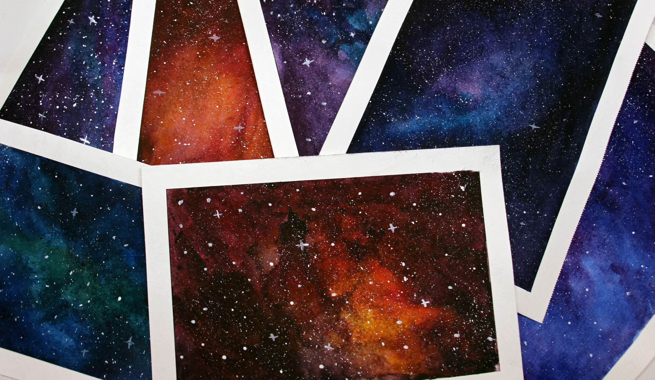 Watercolors & Galaxies