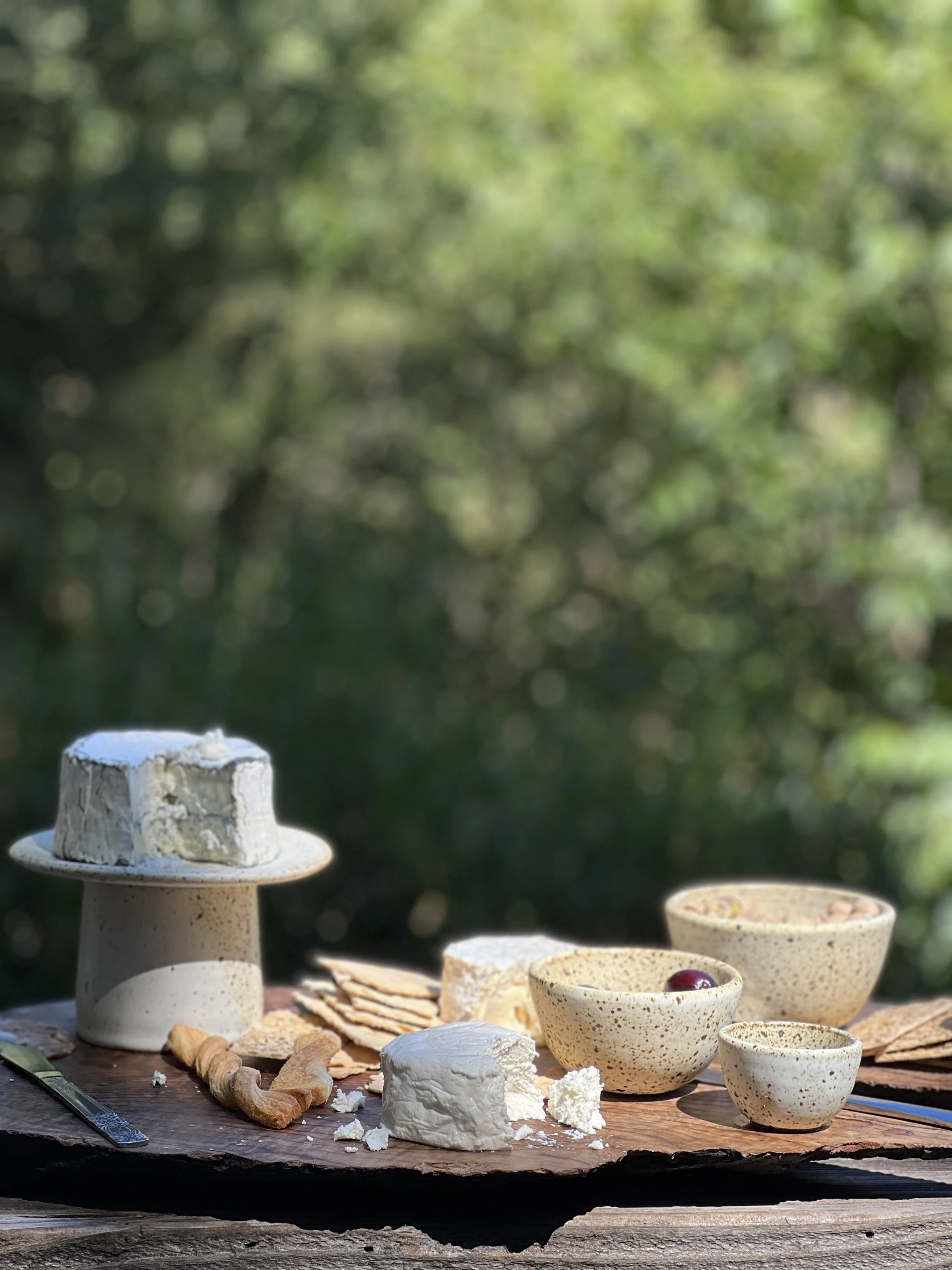 Set of Stoneware Nesting Bowls