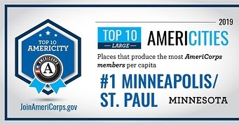 We&rsquo;re so proud to announce our state&rsquo;s rankings for the 2019 #AmeriStates! Every year, we strive to help our communities more and more - and it really shows! #IServeMN