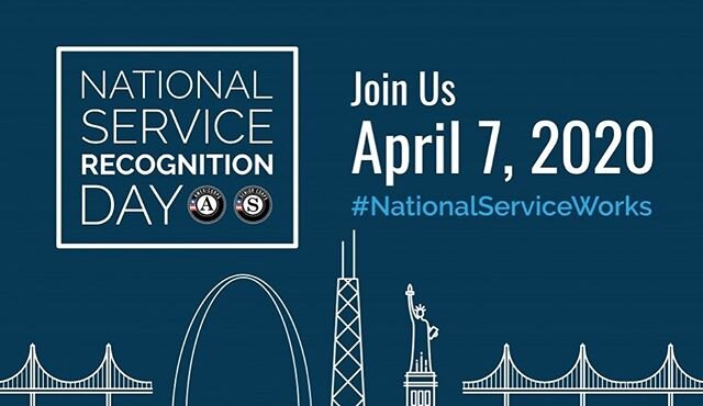 Long time no see! We are in the process of planning some awesome events around National Service Recognition Day on April 7th. Stay tuned for more info! #NationalServiceWorks #americorps