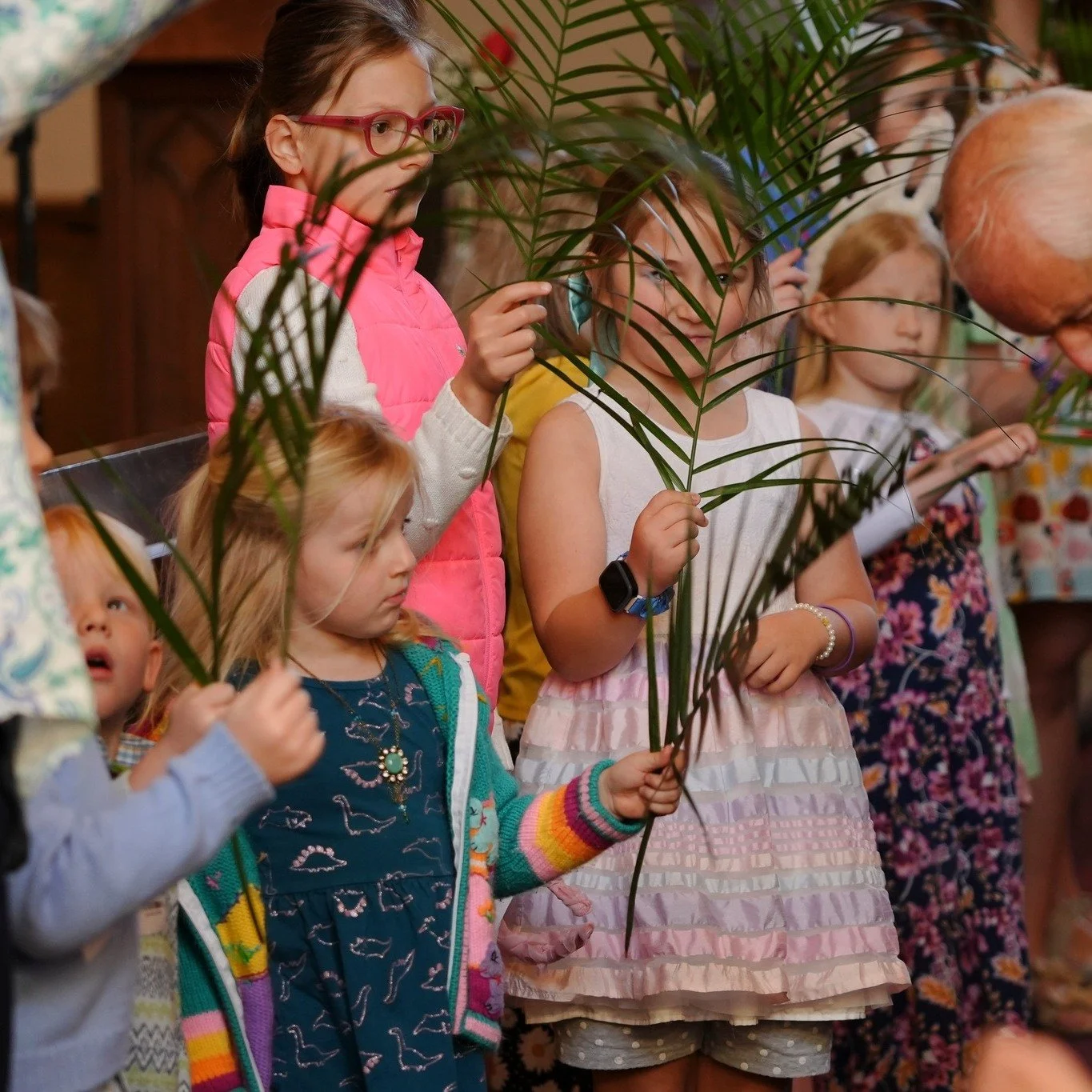 Yesterday&rsquo;s Palm Parade was full of smiles, waving palms, and hearts ready to welcome Jesus. What a beautiful way to begin Holy Week! 🌴