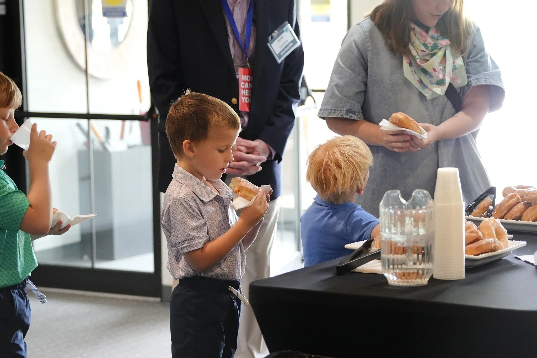 We had a great Sunday with you yesterday! Donuts, Scout and Acolyte Recognition! We are always excited to share these moments with you! ❤️