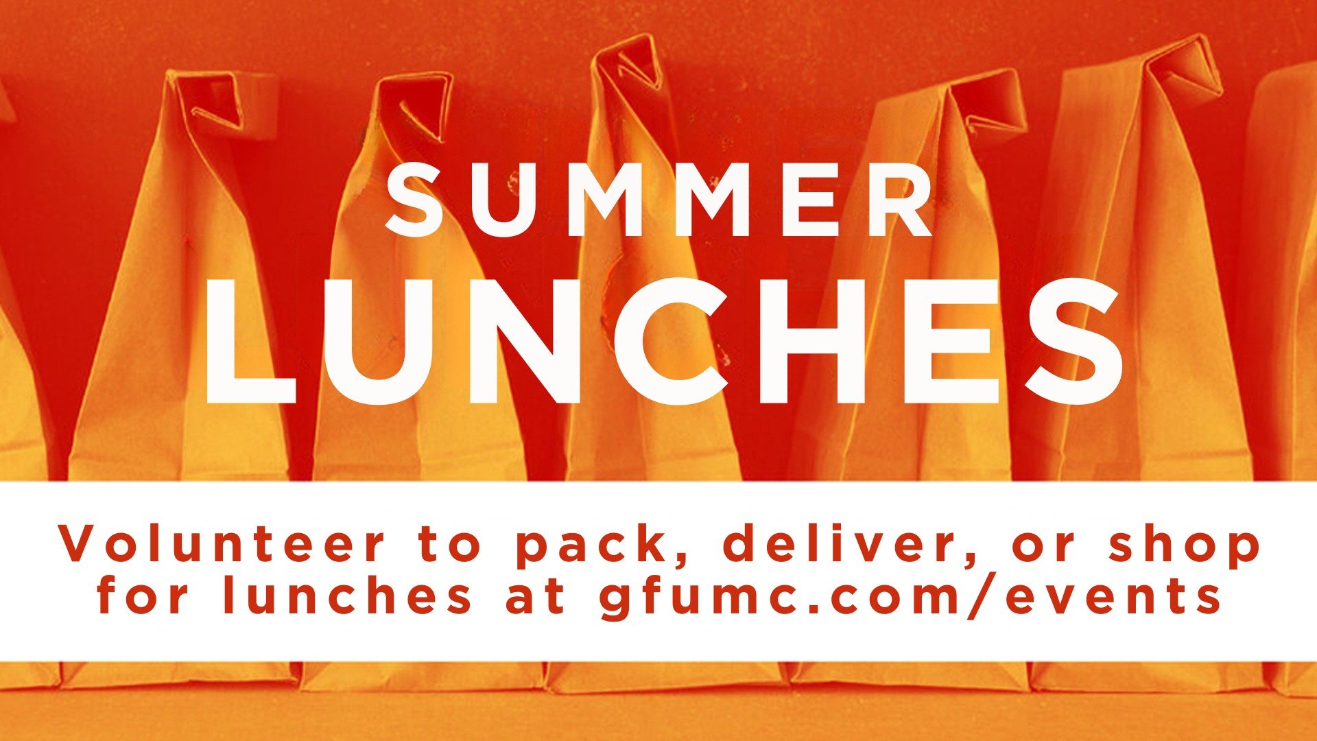 This summer, we have the opportunity to stand in the gap for families in our community.

During the school year, many children in the Baker Glover community receive free lunches at school. But when summer begins, that support suddenly disappears for 