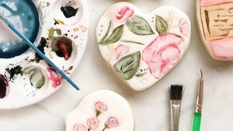 Watercolor Sugar Cookie Tutorial