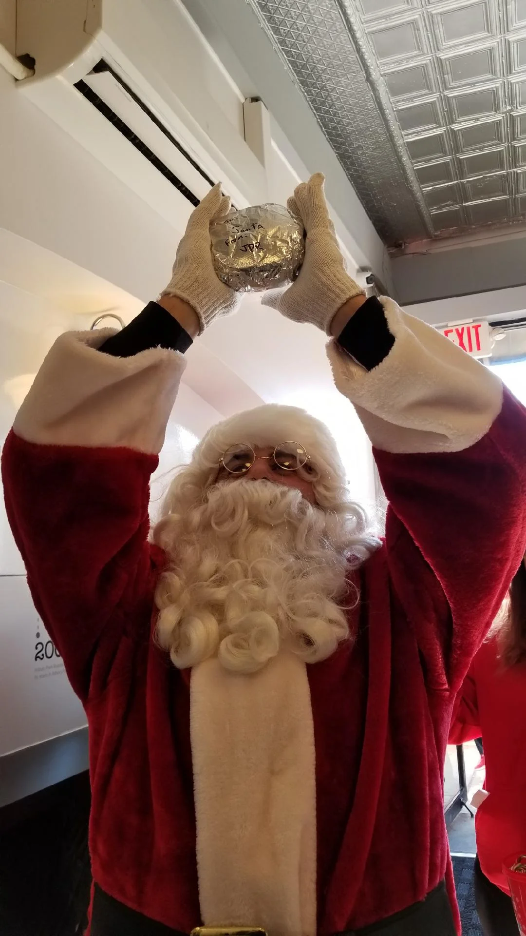 HO! HO! HO! - Thanks for the visit Santa! #NavesinkHook&Ladder