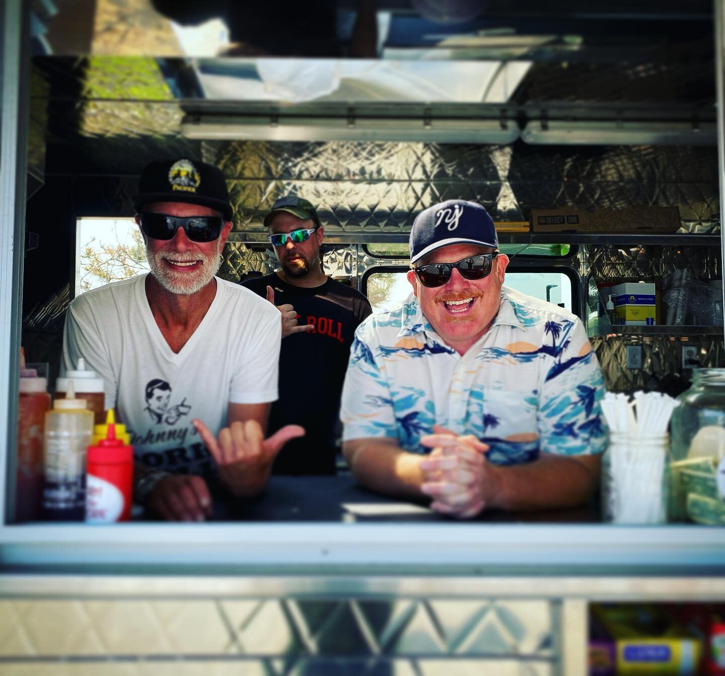 Hanging #PorkRollTruck Style in #AsburyPark &hellip; Oink @iamhusky4life Big Ups Man - you rock for popping by today &hellip;
#JohnnyPorkRoll
