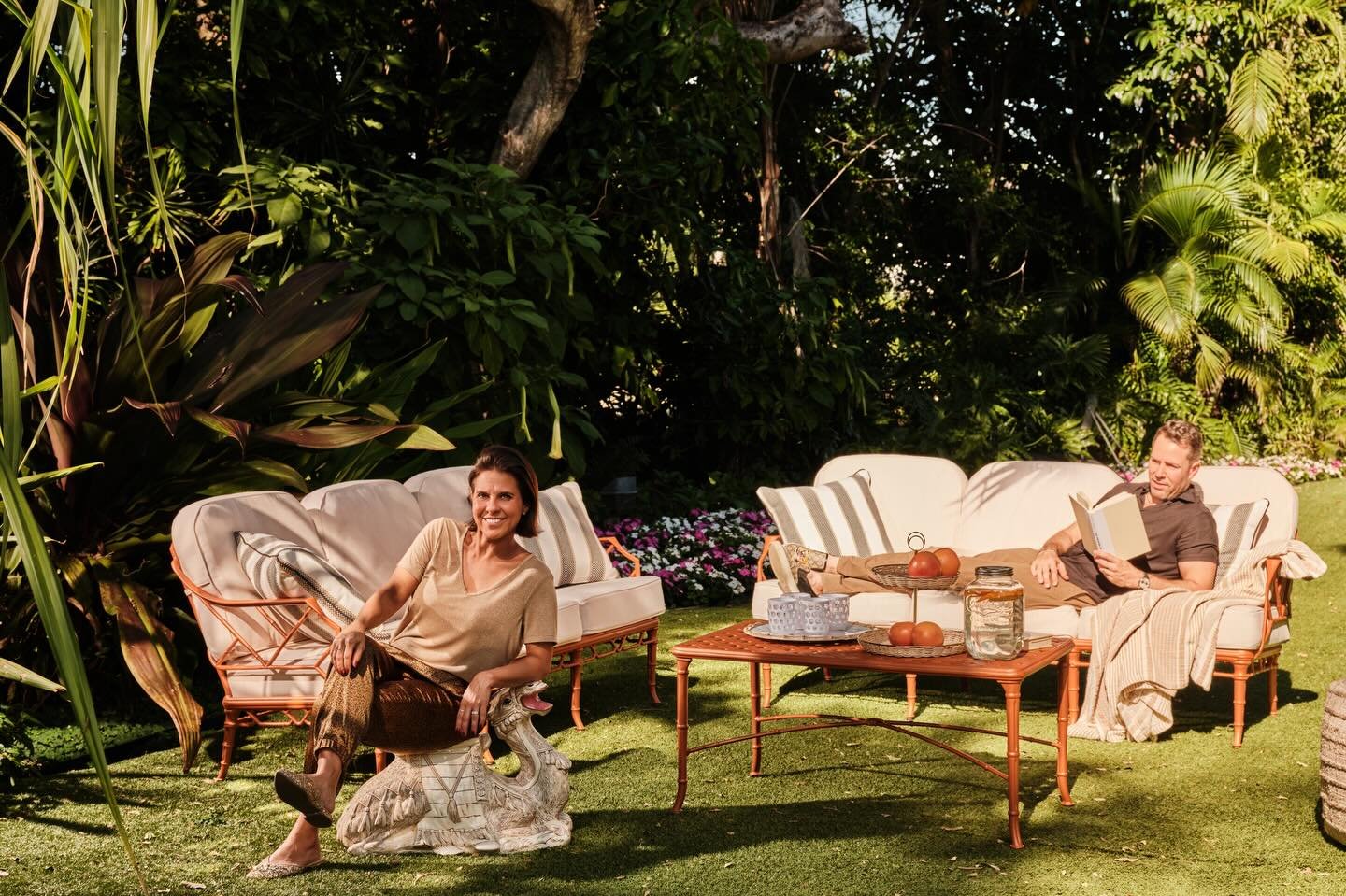 Outdoor spaces that hold their own.

Designed with the same attention to detail, color, comfort, and storytelling as the interiors&mdash;because living in color doesn&rsquo;t stop at the door. Every layer considered. Every moment intentional. Every c