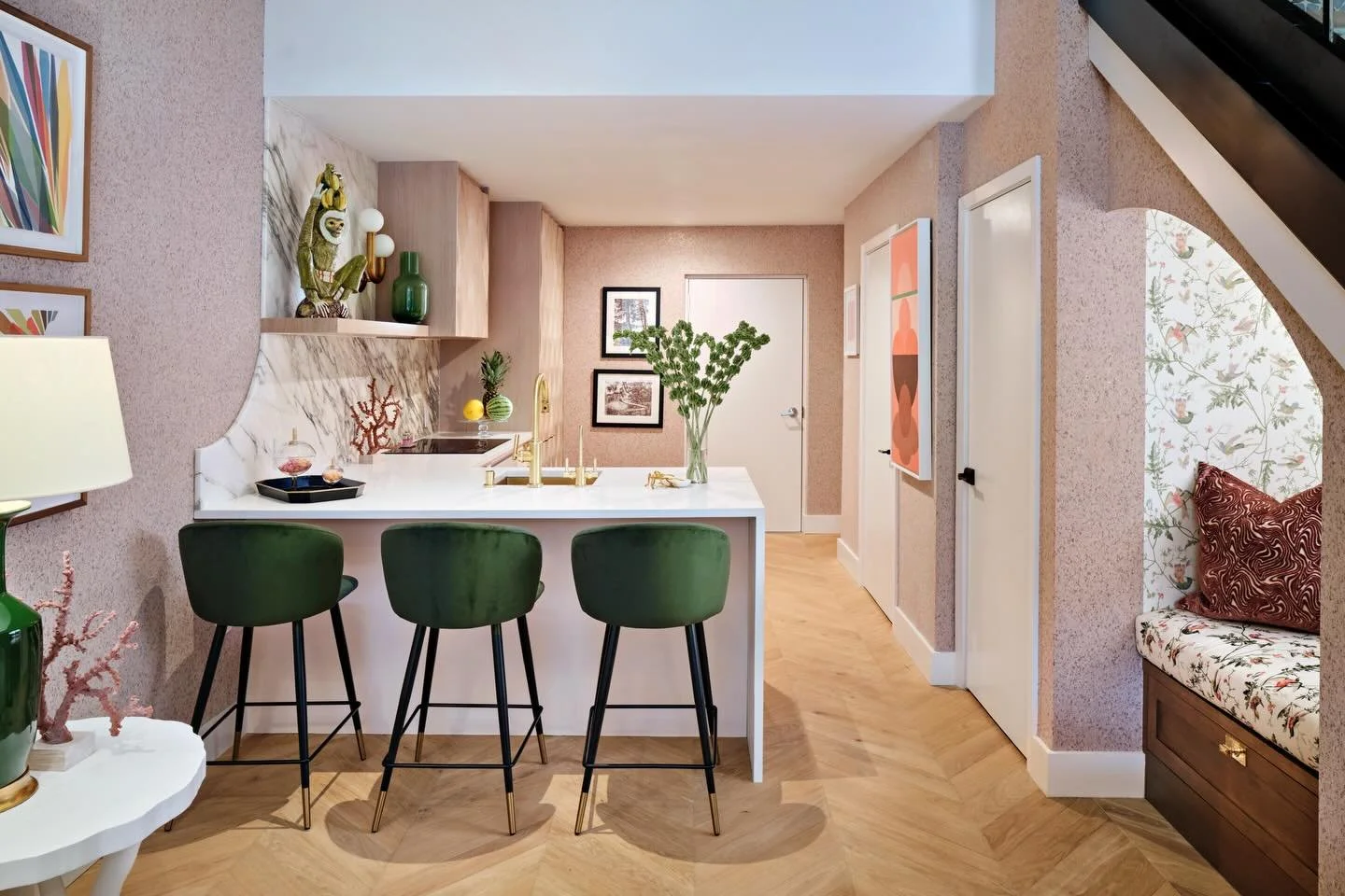 A compact pied-&agrave;-terre with major presence. This Coconut Grove home was lovingly designed to make a big impact, proving that small spaces can still feel layered, personal, and full of personality. Every detail was considered to create a home t