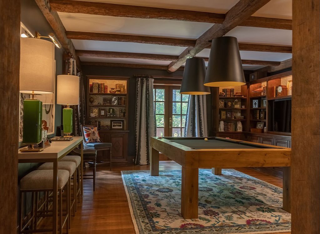 A room that plays by its own rules.

Part billiard lounge, part library, entirely atmosphere. Deep tones, layered textures, and just enough shadow to make everything feel a little more interesting. This is where the game slows down, conversations get