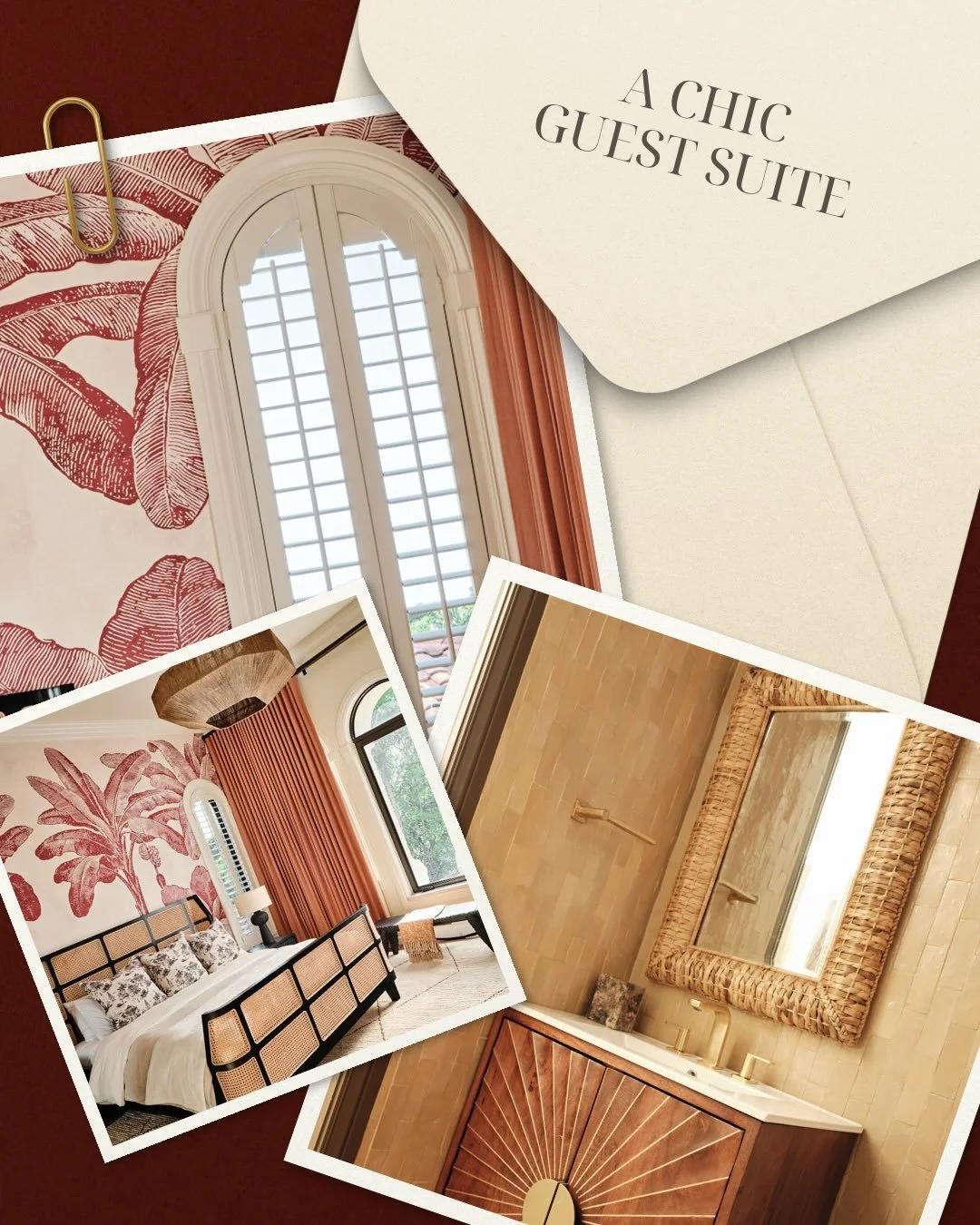 A VIP guest suite with a little attitude. Bold personality, cozy furnishings, a glamorous en-suite, and chic details at every turn. Because the best guest rooms should feel like a destination all their own.

The only problem? Your guests may never wa
