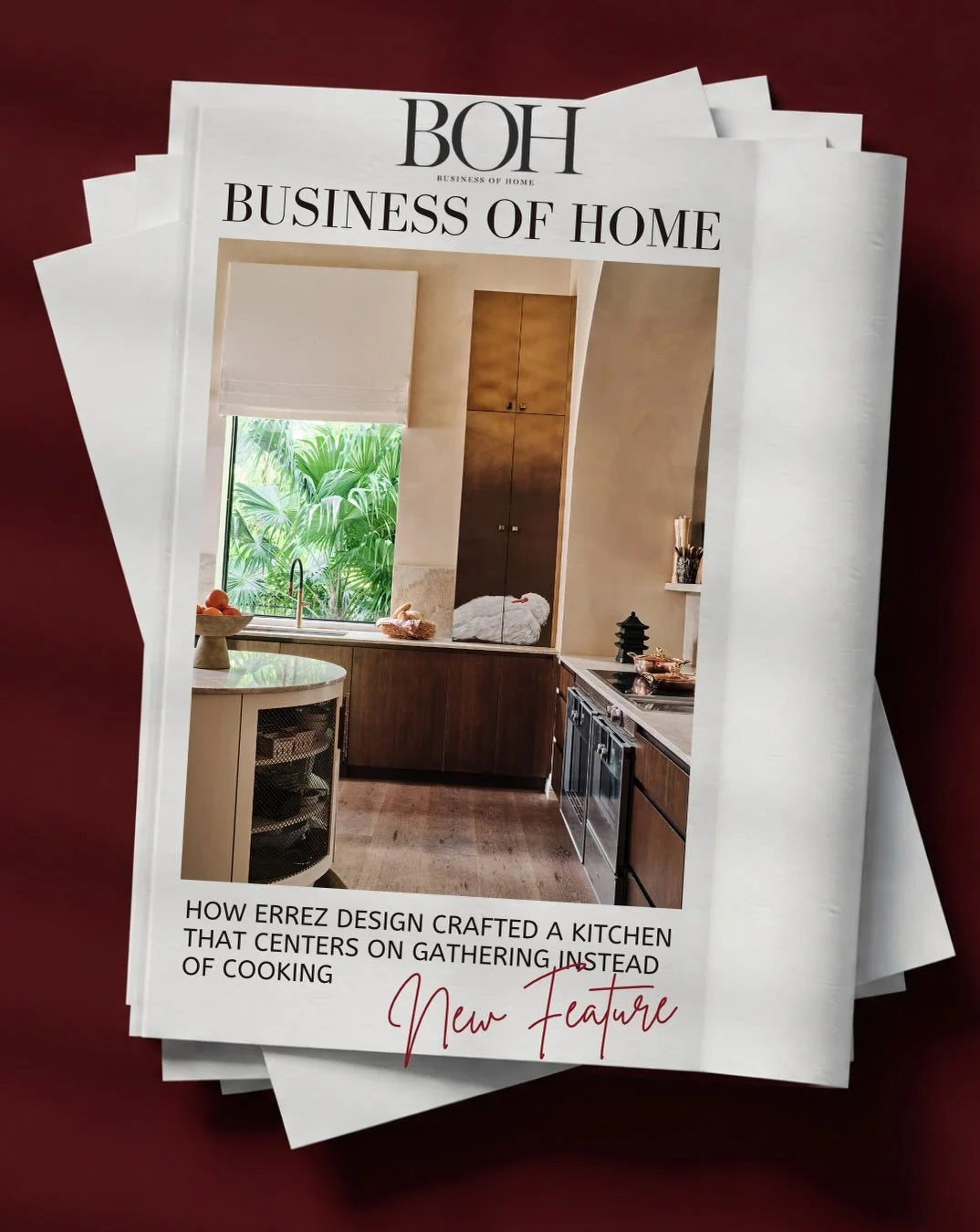 A kitchen designed for so much more than cooking. ❤️

We&rsquo;re thrilled to be featured in Business of Home, sharing how we reimagined the heart of the home as a space for gathering, connecting, and making memories.

Thank you to Caroline Bourque f