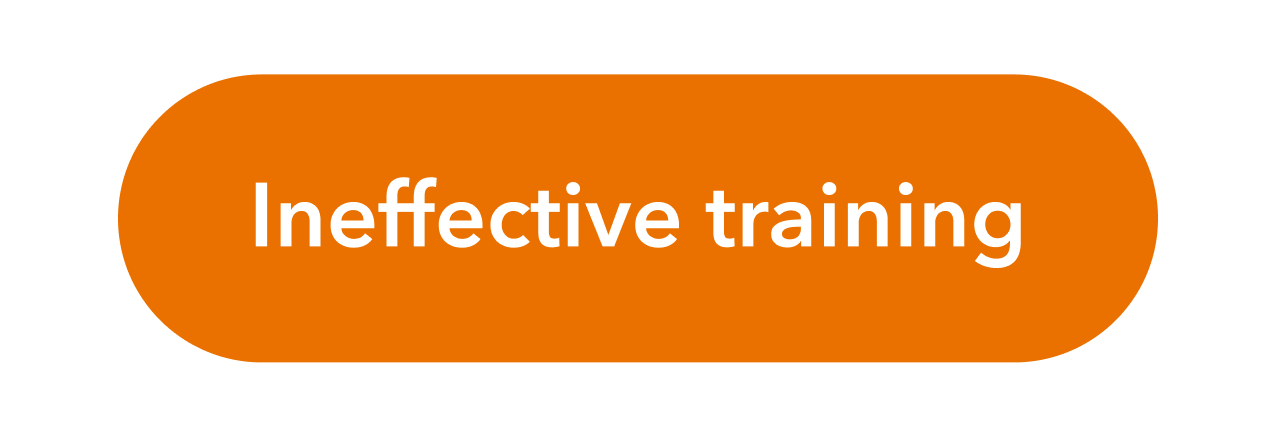Jet lag consequence: Ineffective training