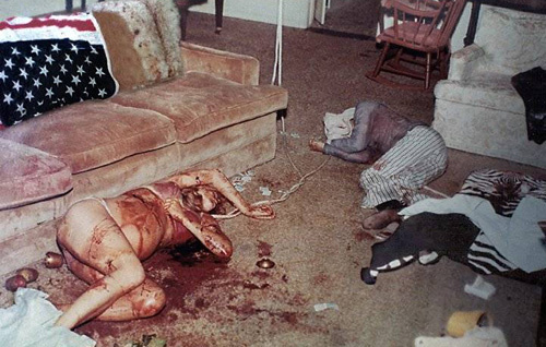 Brutal crime scene of Sharon Tate and Frykowski's