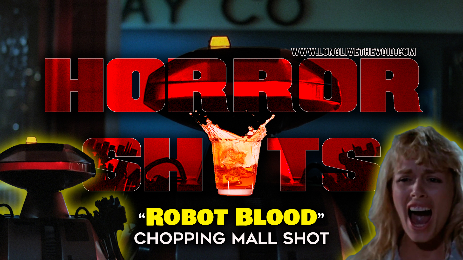 Robot Blood - Chopping Mall (1986) Shot